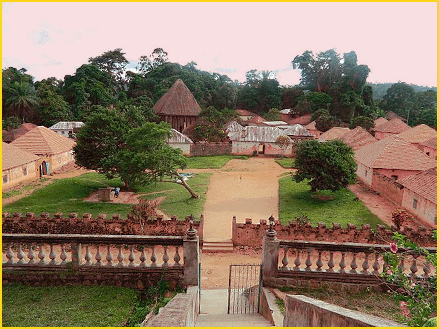 Bafut Palace in Northwest Cameroon