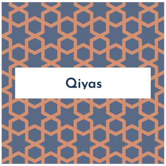 Qiyas with geometric pattern 