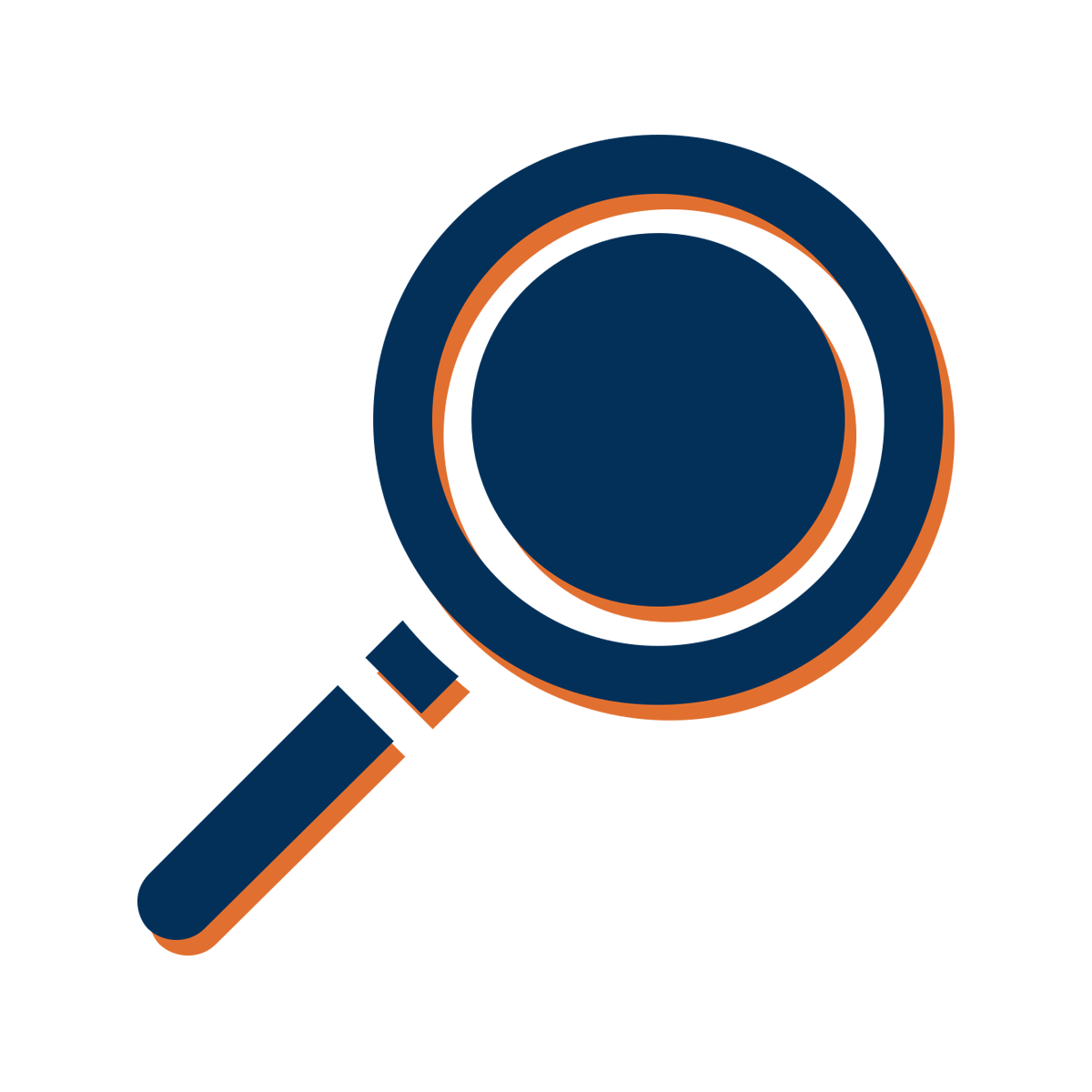 Magnifying glass graphic