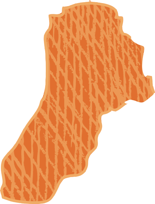 Map of Lebanon