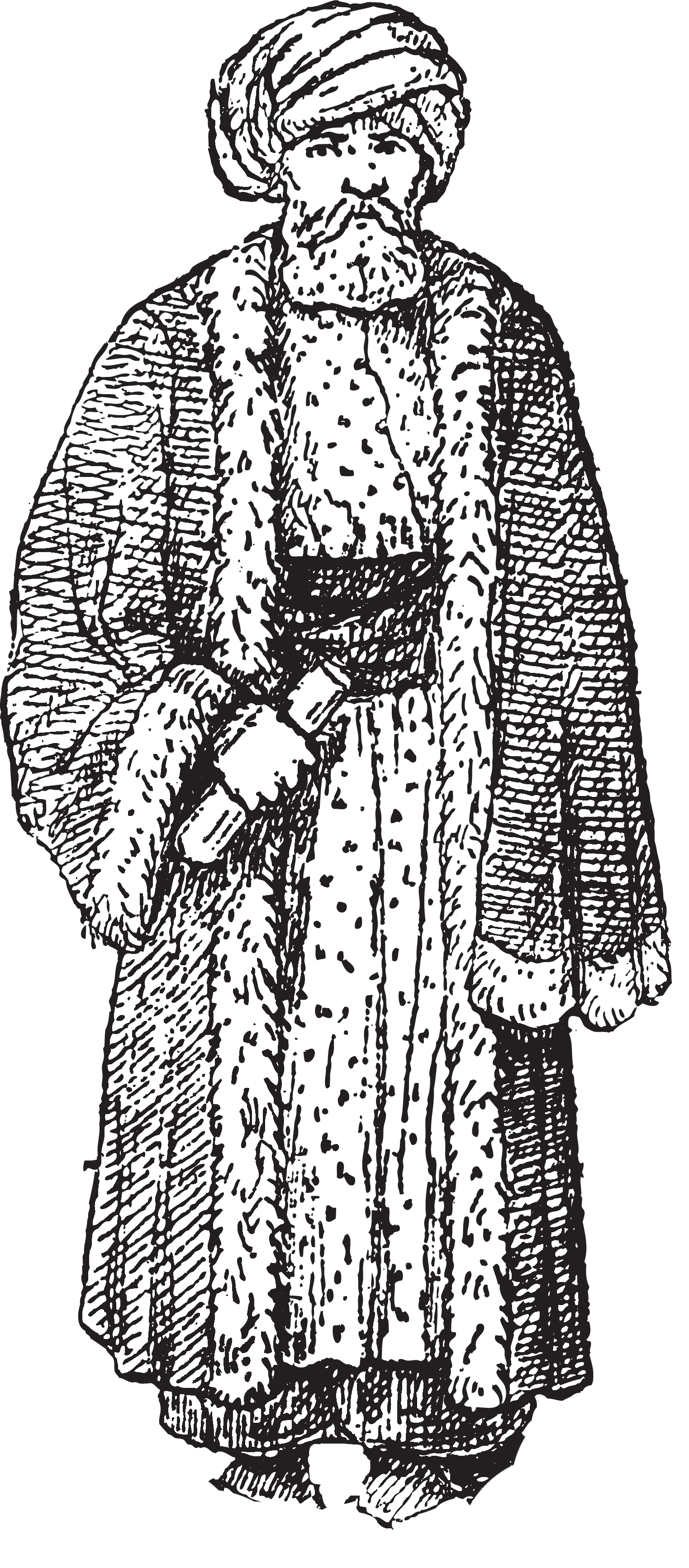 Drawing of an Ulema