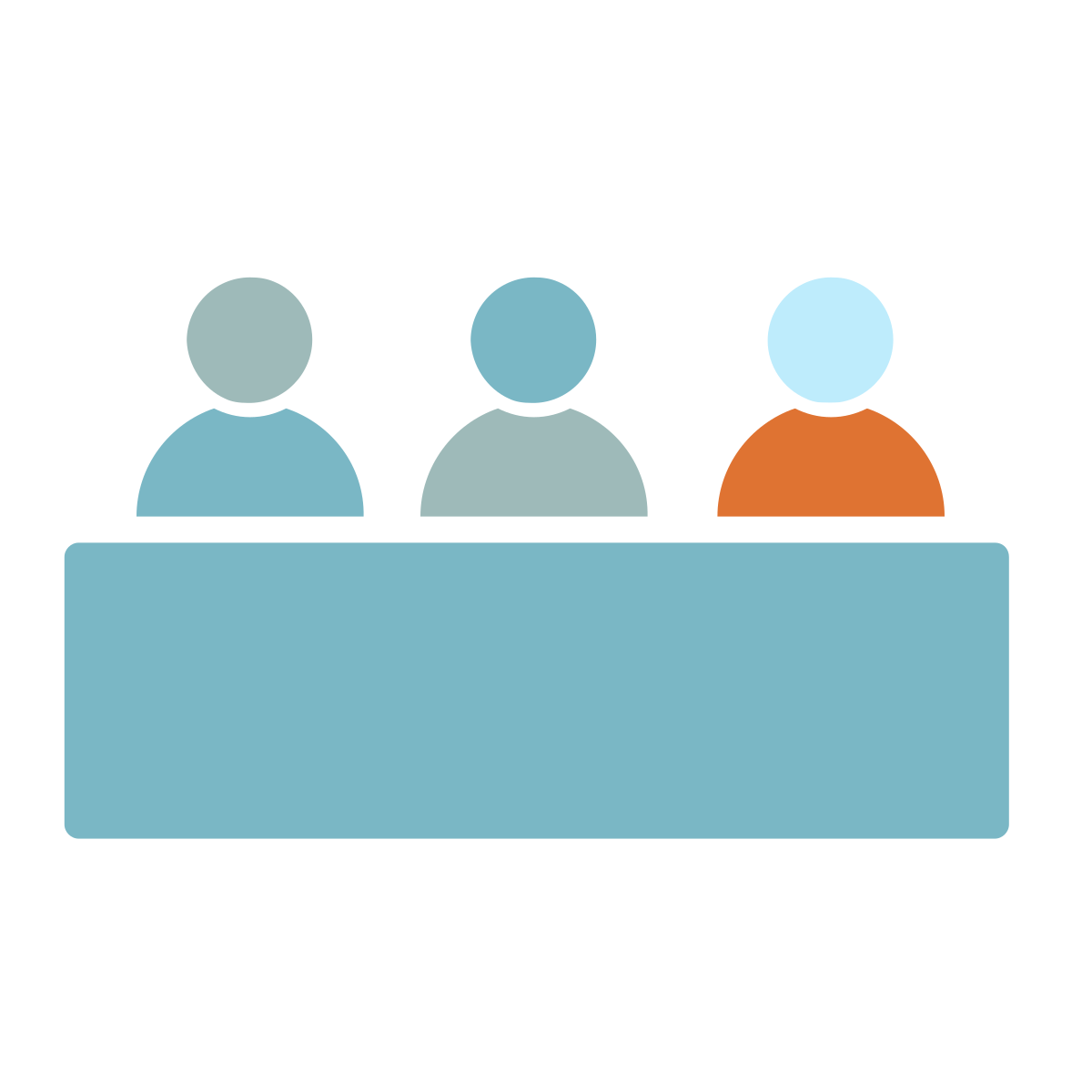 Vector image of juries