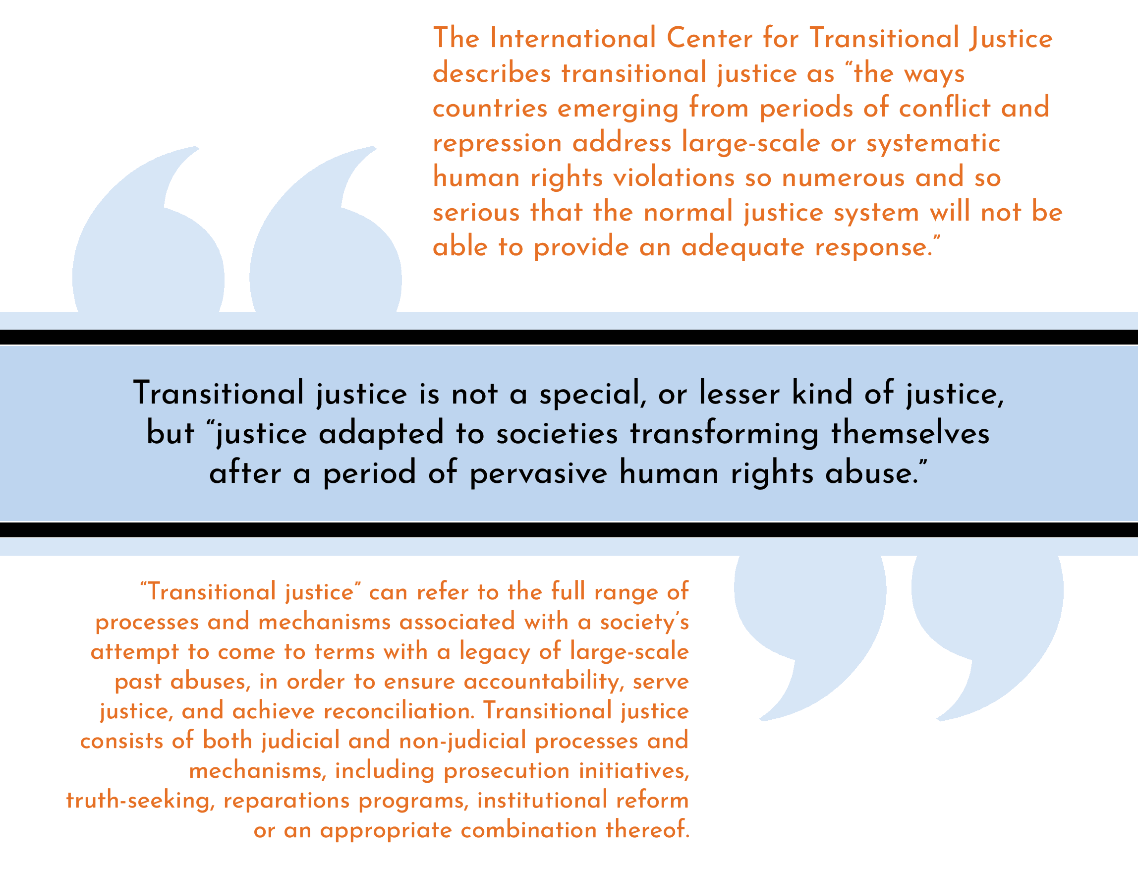 transitional justice essay topics