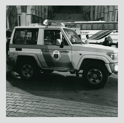 Saudi Police Car