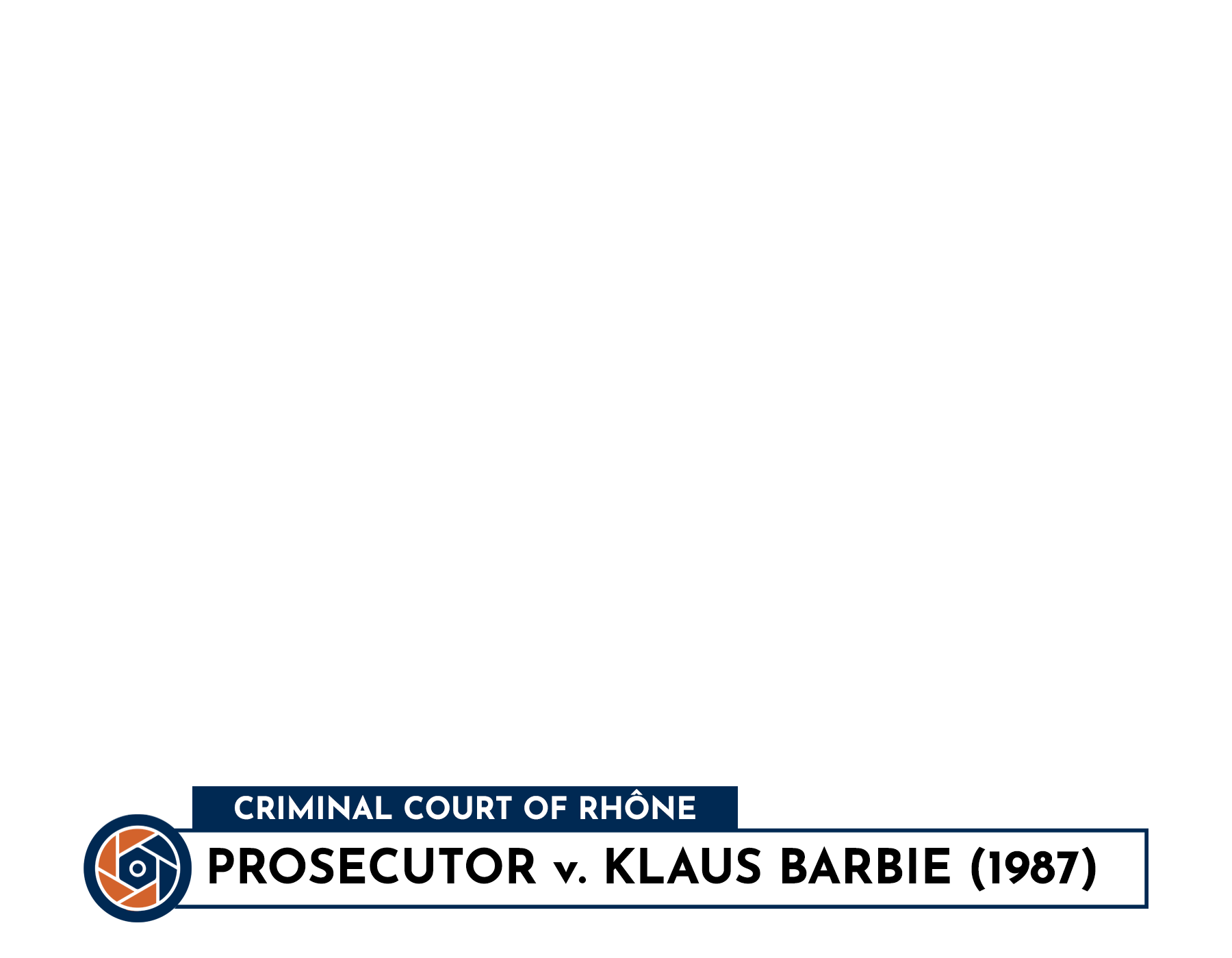 Klaus Barbie Trial Footage