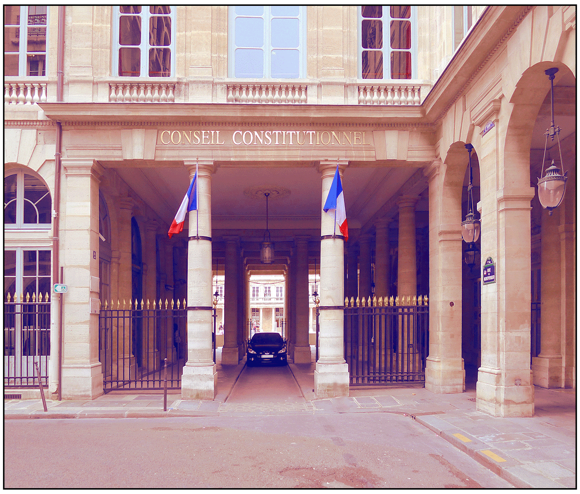 Photo of the French Constitutional Council