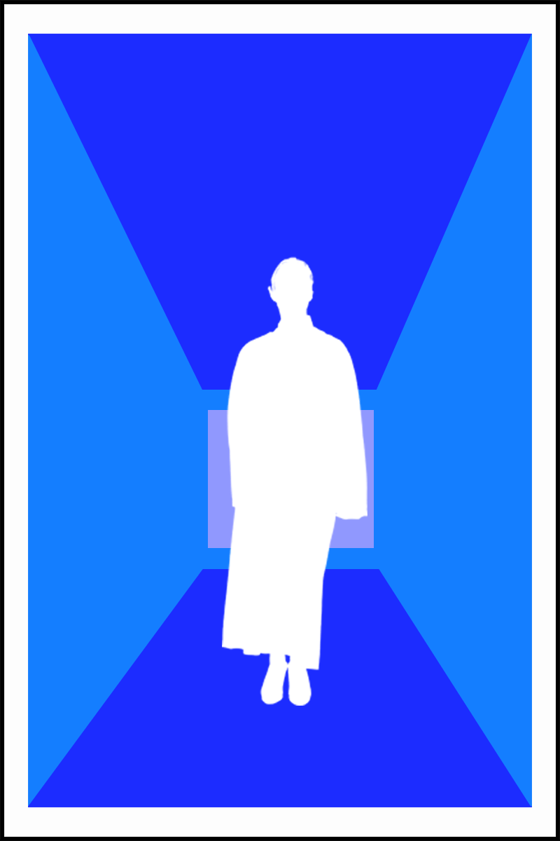 Judge walking through hallway