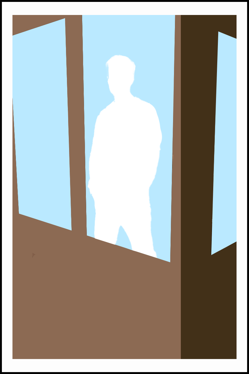 holding cell in a courtroom