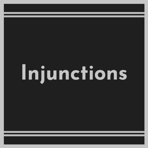 Injunctions