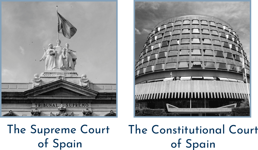 The Supreme and Constitutional Courts of Spain