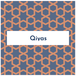 Qiyas with geometric pattern